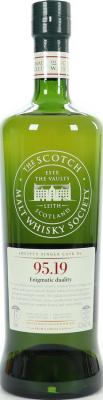 Auchroisk 1997 SMWS 95.19 Enigmatic duality Refill Bourbon Hogshead 95.19 53.2% 750ml