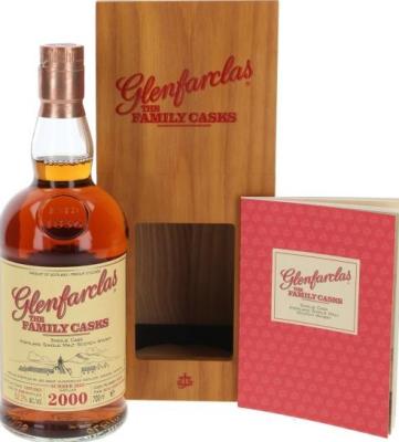 Glenfarclas 2000 The Family Casks Release S23 Refill Sherry Hogshead 52.2% 700ml