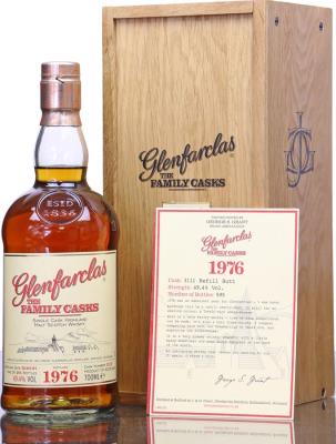 Glenfarclas 1976 The Family Casks Refill Sherry Butt #3111 49.4% 700ml