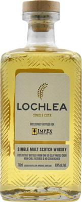 Lochlea 2019 Single Cask Exclusives Ex-Islay Peated Impex Beverages Inc 61.4% 700ml