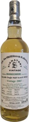 Mannochmore 2007 SV The Un-Chillfiltered Collection Cask Strength #6676 55% 700ml