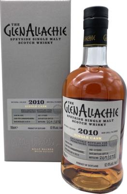 Glenallachie 2010 Single Cask Chinquapin Barrel #4559 Whiskyhort 62.4% 700ml