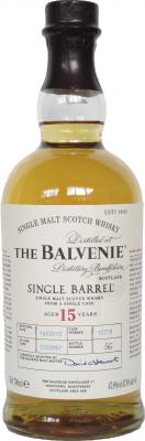 Balvenie 15yo Single Barrel Bourbon Cask #10778 47.8% 700ml