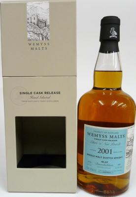 Bunnahabhain 2001 Wy Choc n Nut Pretzle Puncheon 46% 700ml