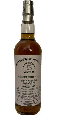 Glenrothes 1997 SV The Un-Chillfiltered Collection Refill Sherry Butt 9243 46% 700ml