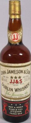 John Jameson & Son 7yo Dublin Whisky 40% 700ml