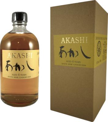 White Oak 4yo Akashi White Wine 50% 500ml