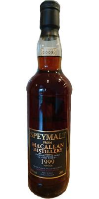 Macallan 1999 GM Speymalt 1st fill Sherry Hogshead #12384 van Wees 46% 700ml