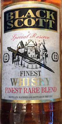 Black Scott 12yo 40% 1000ml