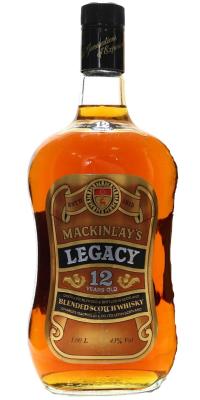 Mackinlay's 12yo Legacy Dubai Duty Free 43% 1000ml