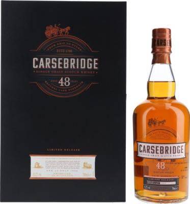 Carsebridge 1970 Diageo Special Releases 2018 48yo Refill American Oak Hogsheads 43.2% 700ml