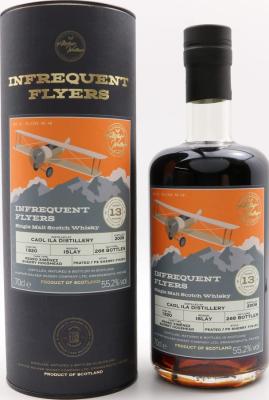 Caol Ila 2008 AWWC Infrequent Flyers PX Sherry Hogshead #1820 55.2% 700ml