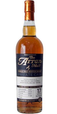 Arran 1996 Private Cask Sherry Hogshead 1996/007 53.1% 700ml