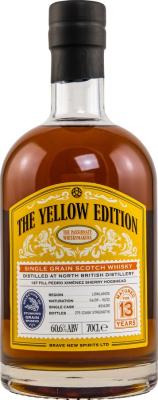 North British 2009 BNSp The Yellow Edition 1st Fill PX Sherry Hogshead 60.6% 700ml