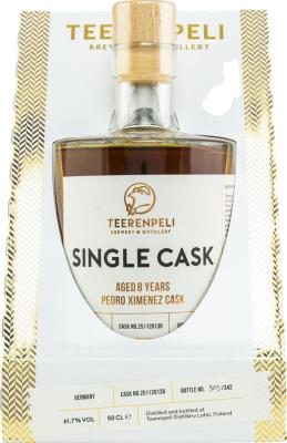 Teerenpeli 2014 Single Cask Pedro Ximenez Deutschland 61.7% 500ml