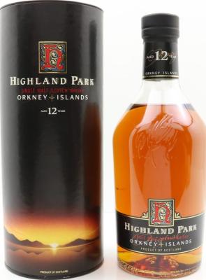 Highland Park 12yo Dumpy Bottle Oak Casks 43% 1000ml