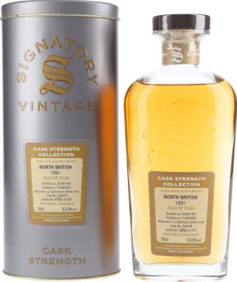 North British 1991 SV Cask Strength Collection #259479 53.9% 700ml