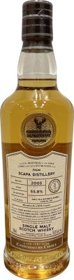 Scapa 2005 GM Connoisseur's Choice Cask Strength 1st Fill Bourbon Barrel Moonbroch x BSW Liquor 55.8% 750ml