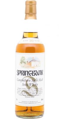 Springbank 10yo Distillery Picture Label 46% 700ml