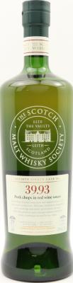 Linkwood 1984 SMWS 39.93 Refill Ex-Bourbon Hogshead 57.9% 750ml