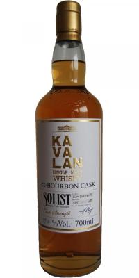 Kavalan Solist ex-Bourbon Cask B100924041A 59.4% 700ml