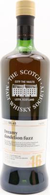 Royal Brackla 2000 SMWS 55.45 Dreamy Dandelion Fuzz 1st Fill French Oak Hogshead 56.7% 700ml