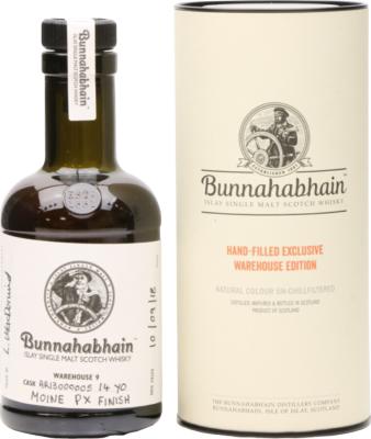 Bunnahabhain 14yo Warehouse 9 Hand-Filled Exclusive 14yo Moine PX AR13000005 53.4% 200ml