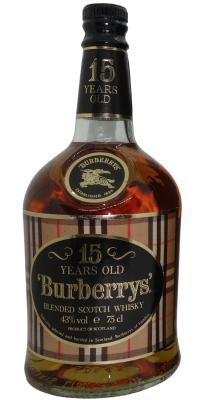 Burberrys 15yo 43% 750ml