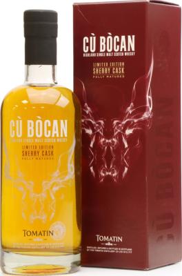 Tomatin Cu Bocan Limited Edition Sherry Cask 46% 700ml