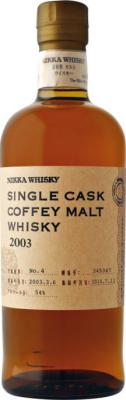 Nikka 2003 Single Cask Coffey Malt 11yo Recharred Hogshead #245347 LMDW 54% 700ml