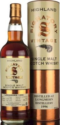 Longmorn 1996 SV Vintage Collection 1st Fill Sherry Butt #105081 43% 700ml