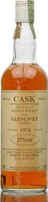 Glenlivet 1974 GM Original Cask Natural High Strength 57% 700ml