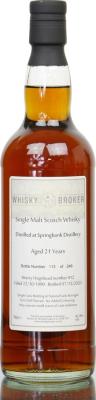 Springbank 1999 WhB Sherry Hogshead #412 41.8% 700ml