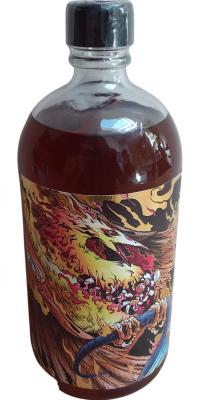 White Oak 2014 Akashi Battle of Divinty Flaming Phoenix Bourbon Cask #101670 61% 700ml