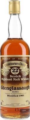 Glenglassaugh 1961 GM Connoisseurs Choice 40% 750ml