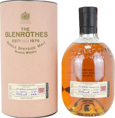 Glenrothes 1981 43% 700ml