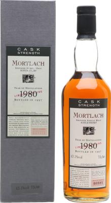 Mortlach 1980 Flora & Fauna Cask Strength 63.1% 700ml