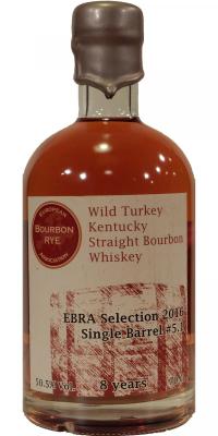 Wild Turkey 8yo EBRA EBRA Selection 2016 50.5% 700ml