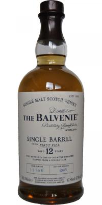 Balvenie 12yo Single Barrel First Fill Ex-Bourbon Cask #12750 47.8% 700ml