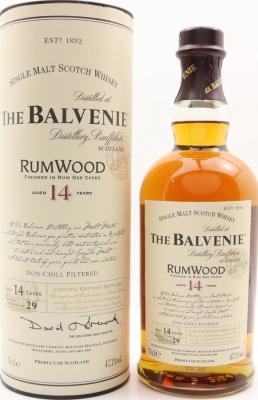 Balvenie 14yo RumWood 47.1% 700ml