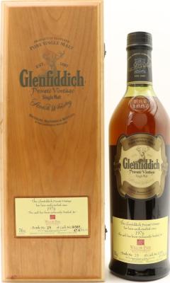 Glenfiddich 1976 Private Vintage for Willow Park #16389 47.4% 700ml