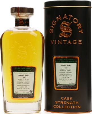 Mortlach 1991 SV Cask Strength Collection Sherry Butt #4240 55.5% 700ml