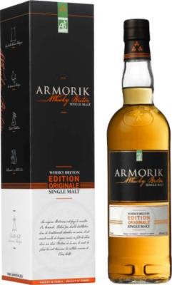 Armorik Edition Originale Whisky Breton Fut de chene 40% 700ml