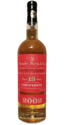 Glen Moray 2002 AMC Cask Strength Bourbon Casks 53.4% 750ml