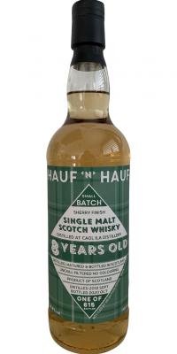Caol Ila 2012 UD Hauf n Hauf Small Batch Sherry Finish 56.8% 700ml