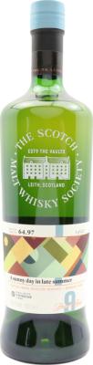 Mannochmore 2008 SMWS 64.97 a sunny day in late summer Refill Bourbon Barrel 60.7% 700ml