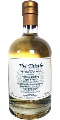 Ardmore 2009 InW The Thistle Barrel 2586A 59.8% 700ml