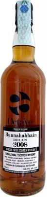 Bunnahabhain 2008 DT The Octave 7 Months Sherrywood Octave Finish 3821857 Exclusive to Compagnia dei Caraibi 54.5% 700ml