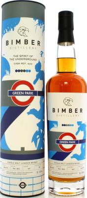 Bimber Leicester Square The Spirit of the Underground Virgin Oak 60.3% 700ml