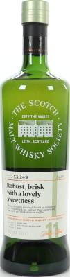 Caol Ila 2006 SMWS 53.249 Robust brisk with A lovely sweetness Refill Bourbon Hogshead 59.2% 700ml